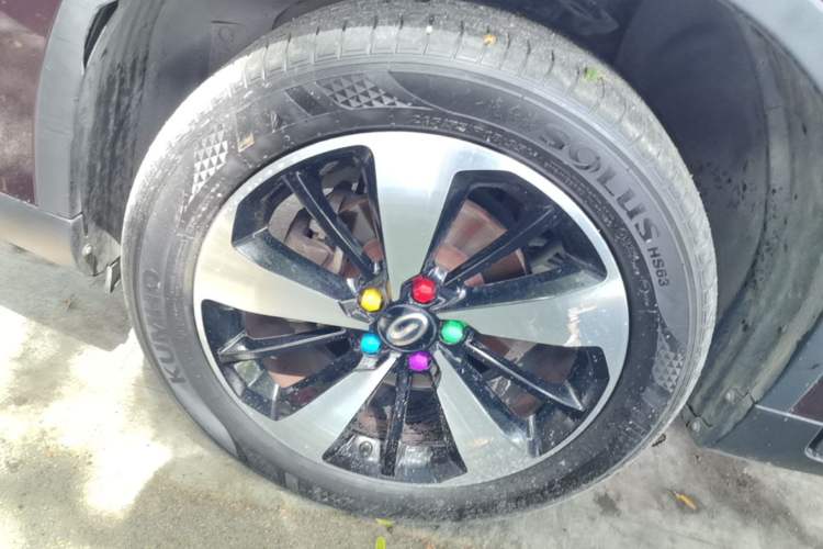 Used GAC Trumpchi GS4 2019 270T Automatic Two-Wheel Drive Luxury Smart Connectivity Model Left Front Wheel Hub