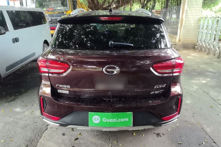 Used GAC Trumpchi GS4 2019 270T Automatic Two-Wheel Drive Luxury Smart Connectivity Model Rear