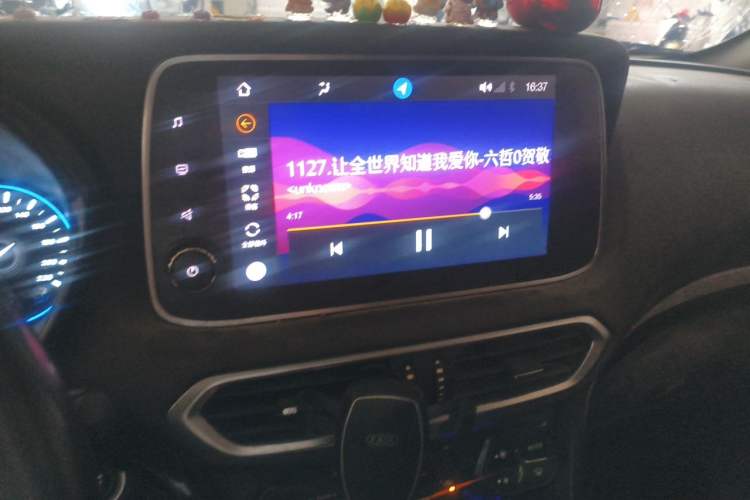 Used GAC Trumpchi GS4 2019 270T Automatic Two-Wheel Drive Luxury Smart Connectivity Model Audio And AC Panel