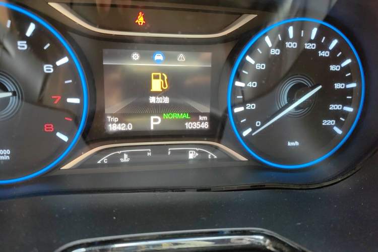 Used GAC Trumpchi GS4 2019 270T Automatic Two-Wheel Drive Luxury Smart Connectivity Model Instrument Cluster
