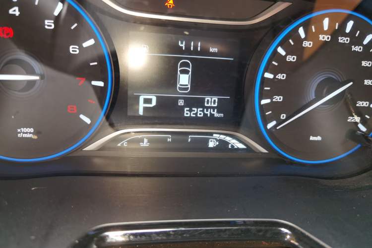Used GAC Trumpchi GS4 2019 270T Automatic Two-Wheel Drive Elite Edition Odometer Close Up