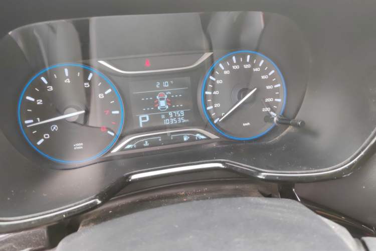 Used GAC Trumpchi GS4 2019 270T Automatic Two-Wheel Drive Luxury Smart Connectivity Model Odometer Close Up