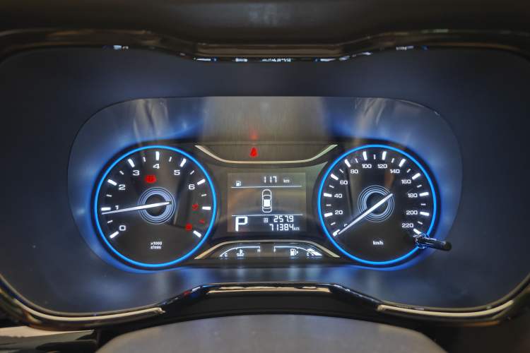 Used GAC Trumpchi GS4 2019 270T Automatic Two-Wheel Drive Elite Edition Odometer Close Up