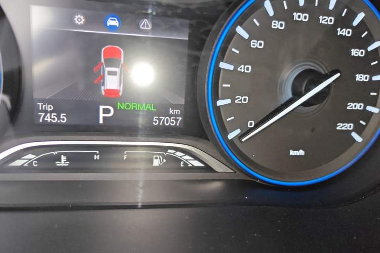 Used GAC Trumpchi GS4 2019 270T Automatic Two-Wheel Drive Supreme Edition Odometer Close Up