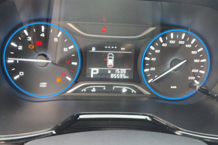 Used GAC Trumpchi GS4 2019 270T Automatic Two-Wheel Drive Elite Edition Odometer Close Up