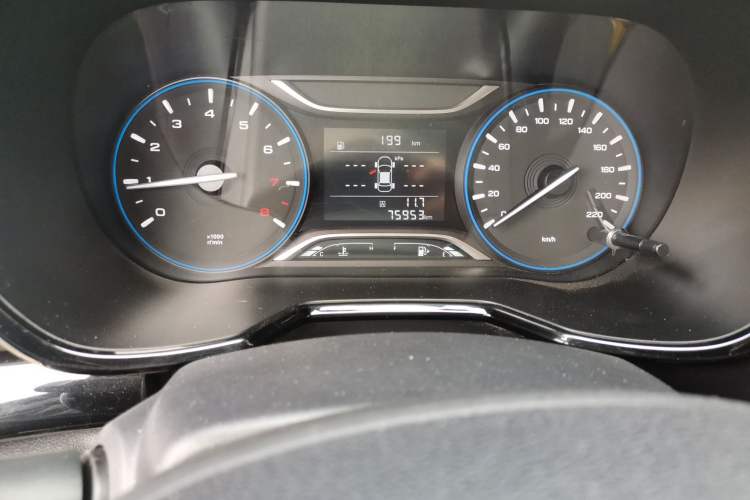 Used GAC Trumpchi GS4 2019 270T Manual Two-Wheel Drive Luxury Edition Odometer Close Up
