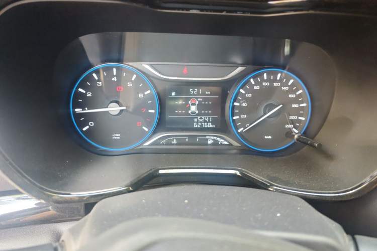 Used GAC Trumpchi GS4 2019 270T Manual Two-Wheel Drive Luxury Edition Odometer Close Up