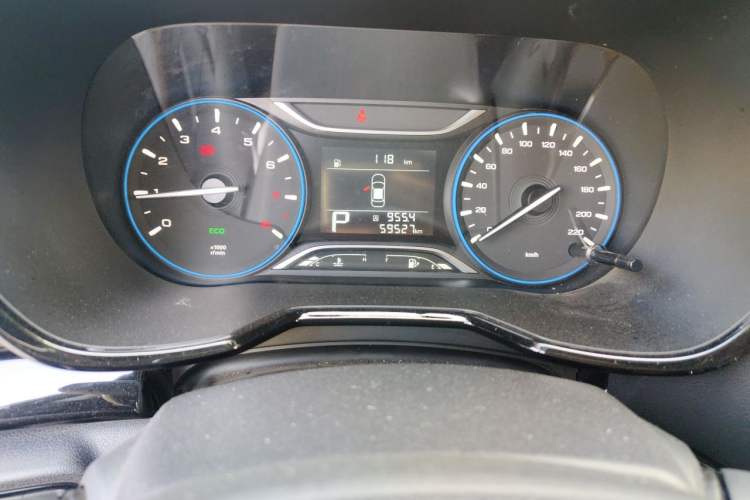 Used GAC Trumpchi GS4 2019 270T Automatic Two-Wheel Drive Elite Edition Odometer Close Up