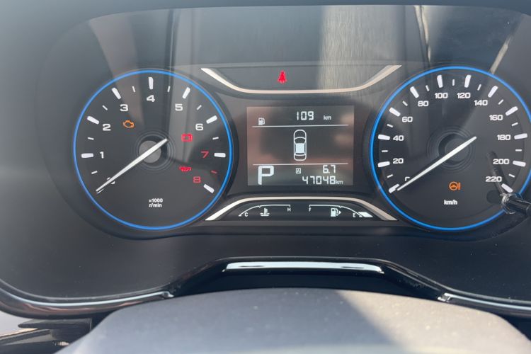 Used GAC Trumpchi GS4 2019 270T Automatic Two-Wheel Drive Elite Edition Odometer Close Up