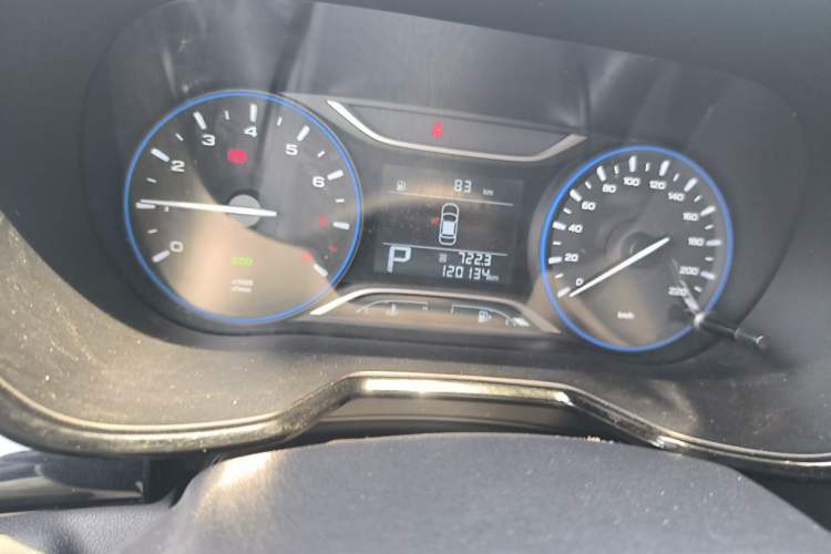Used GAC Trumpchi GS4 2019 270T Automatic Two-Wheel Drive Elite Edition Odometer Close Up
