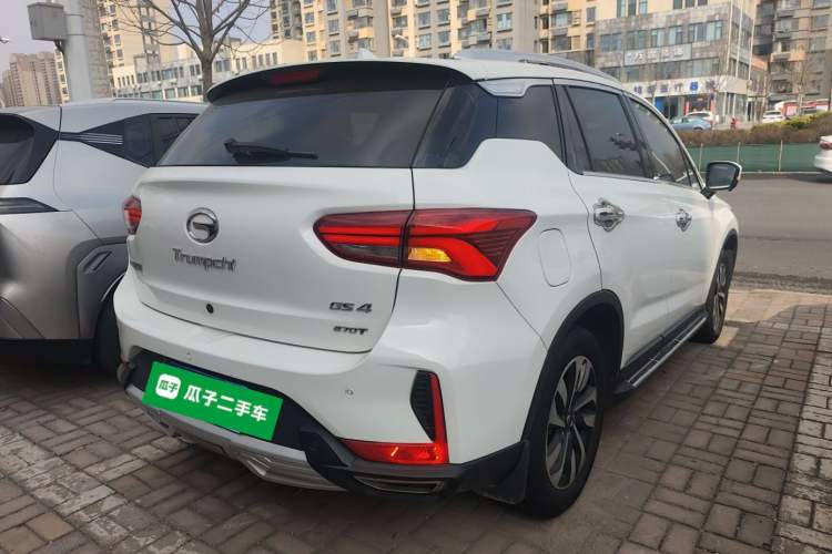 Used GAC Trumpchi GS4 2019 270T Automatic Two-Wheel Drive Elite Edition Rear Right 45 Deg