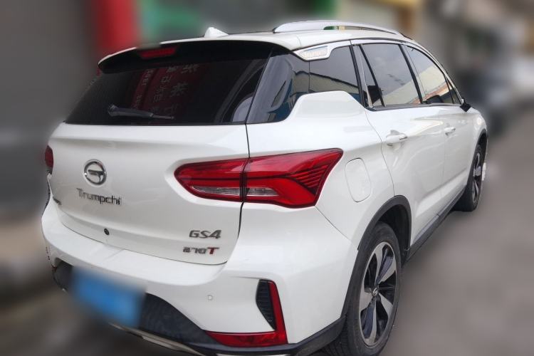 Used GAC Trumpchi GS4 2019 270T Automatic Two-Wheel Drive Luxury Smart Connectivity Model Rear Right 45 Deg