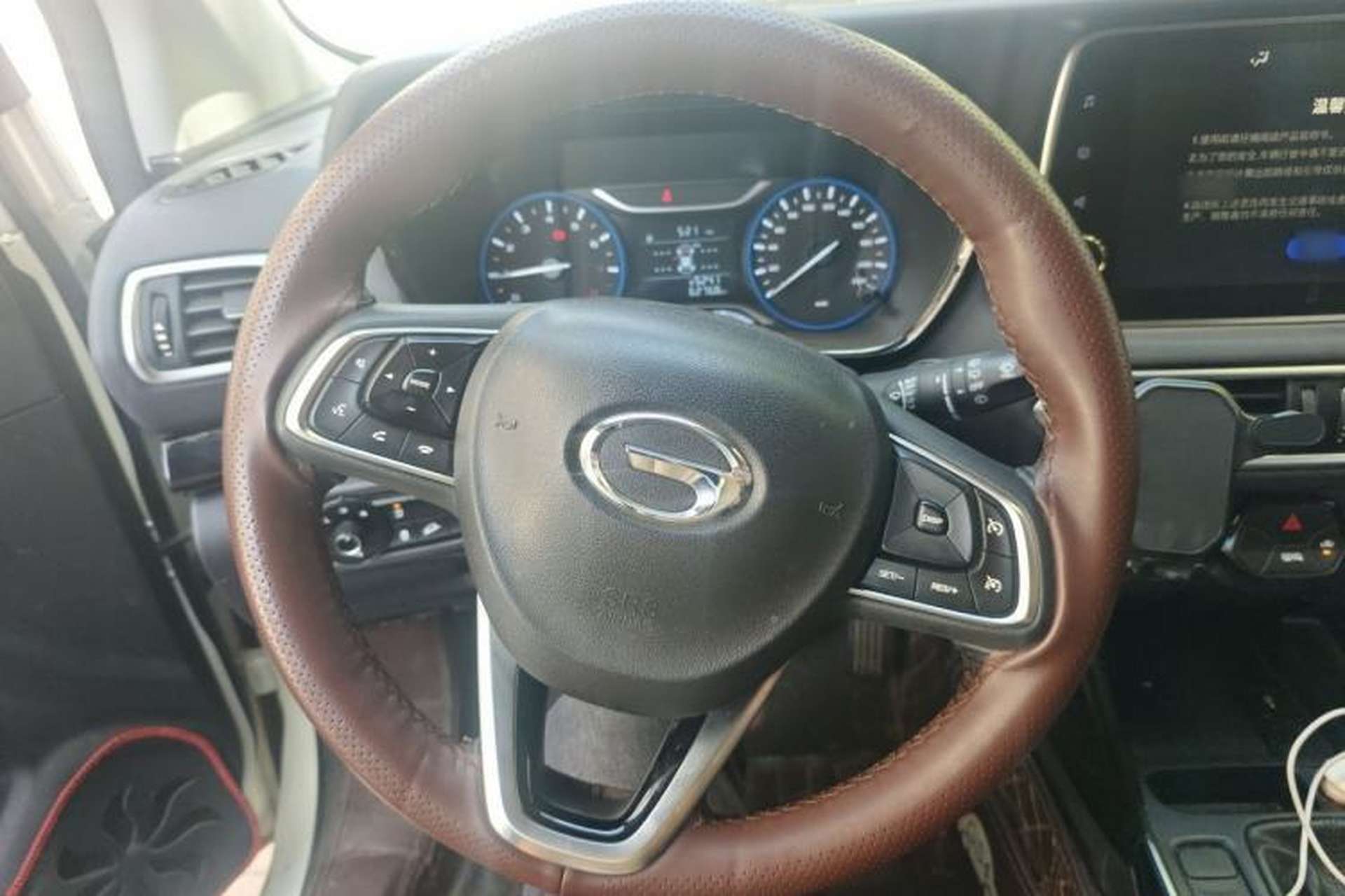 Used GAC Trumpchi GS4 2019 270T Manual Two-Wheel Drive Luxury Edition Steering Wheel
