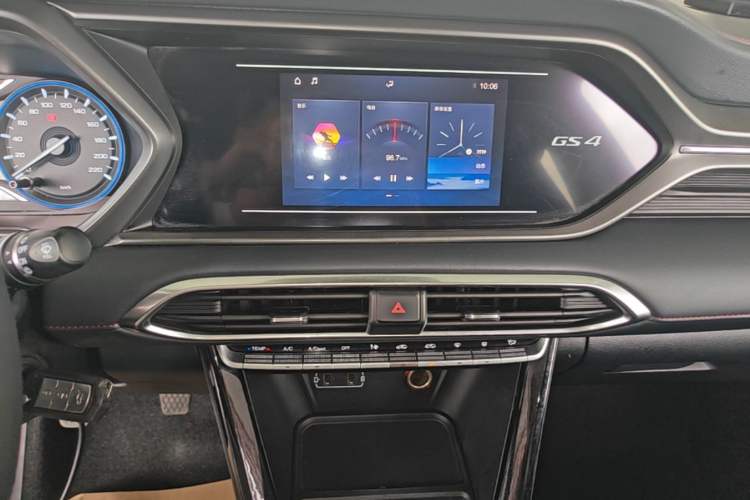 Used GAC Trumpchi GS4 2020 270T Manual Elite Edition Audio And AC Panel