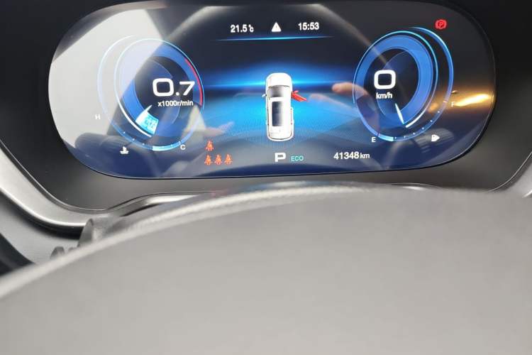 Used GAC Trumpchi GS4 2020 270T Automatic Smart Connectivity Edition Odometer Close Up