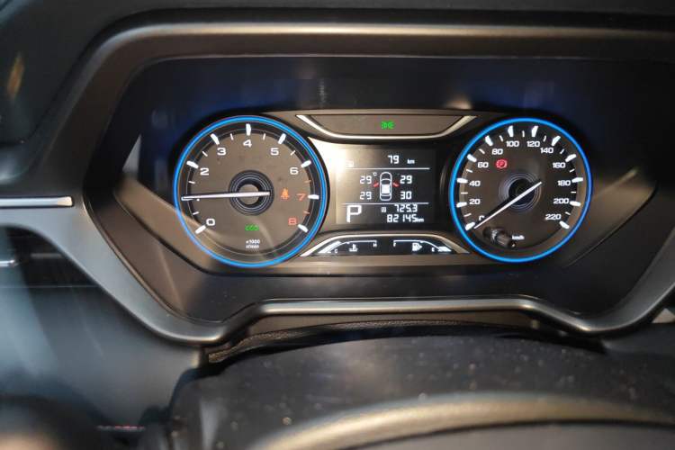 Used GAC Trumpchi GS4 2020 270T Automatic Elite Tech Edition Odometer Close Up