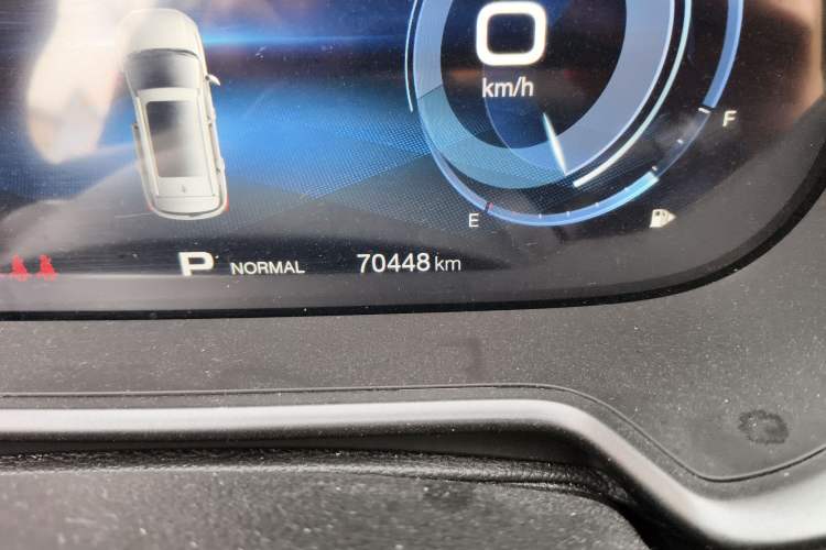 Used GAC Trumpchi GS4 2020 270T Automatic Smart Connectivity Edition Odometer Close Up