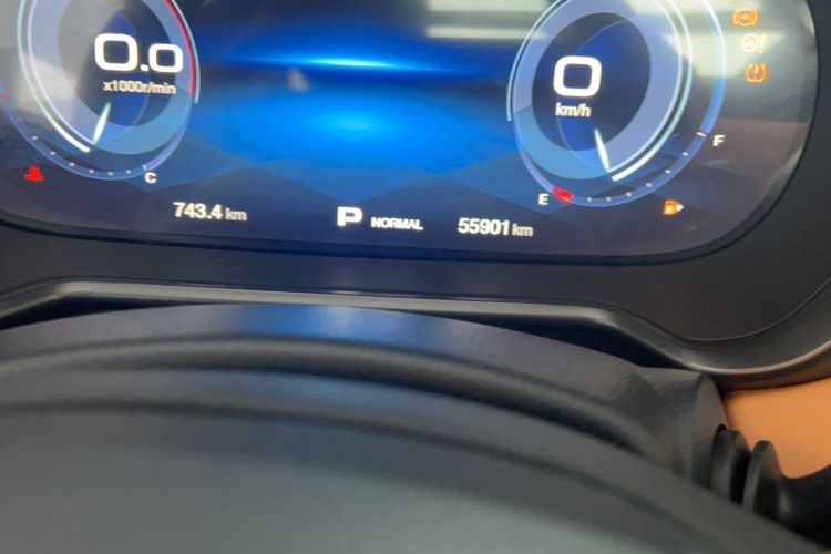 Used GAC Trumpchi GS4 2020 270T Automatic Supreme Edition Odometer Close Up