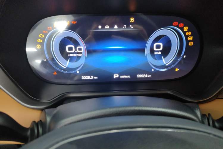 Used GAC Trumpchi GS4 2020 270T Automatic Supreme Edition Odometer Close Up