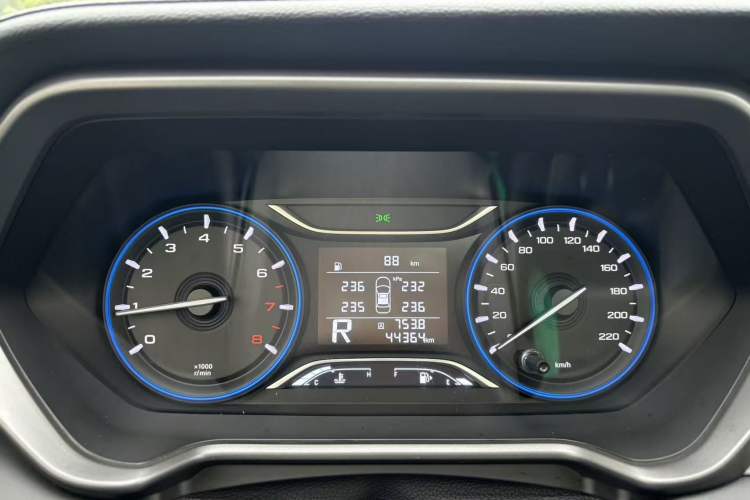 Used GAC Trumpchi GS4 2020 270T Automatic Elite Tech Edition Odometer Close Up