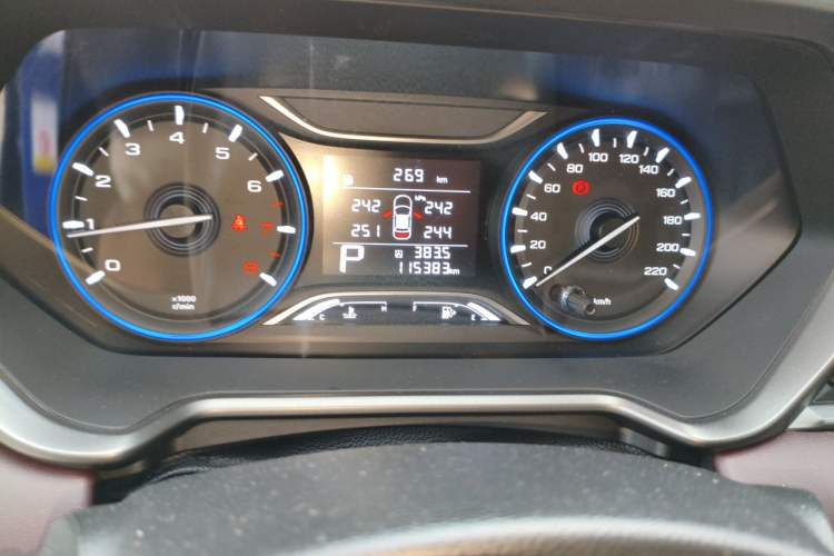 Used GAC Trumpchi GS4 2020 270T Automatic Elite Tech Edition Odometer Close Up