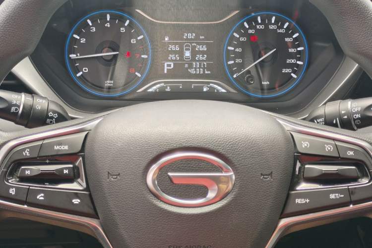 Used GAC Trumpchi GS4 2020 270T Automatic Elite Tech Edition Odometer Close Up