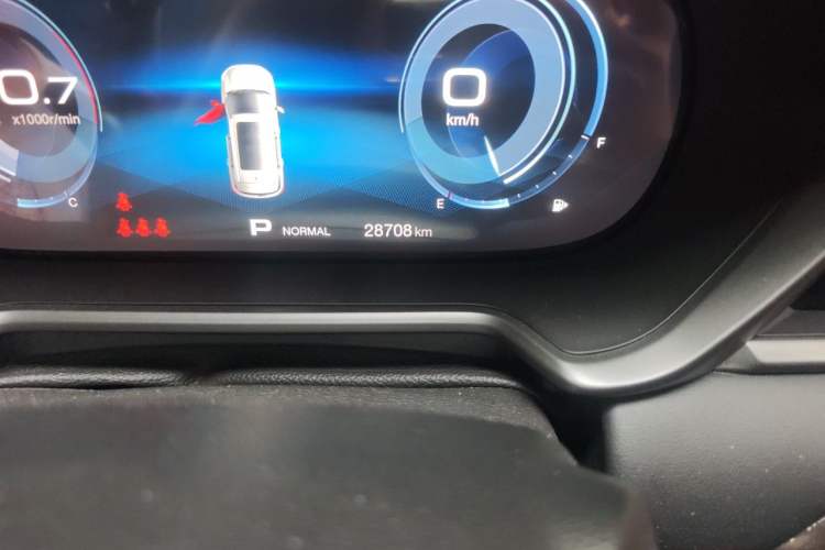 Used GAC Trumpchi GS4 2020 270T Automatic Smart Connectivity Edition Odometer Close Up