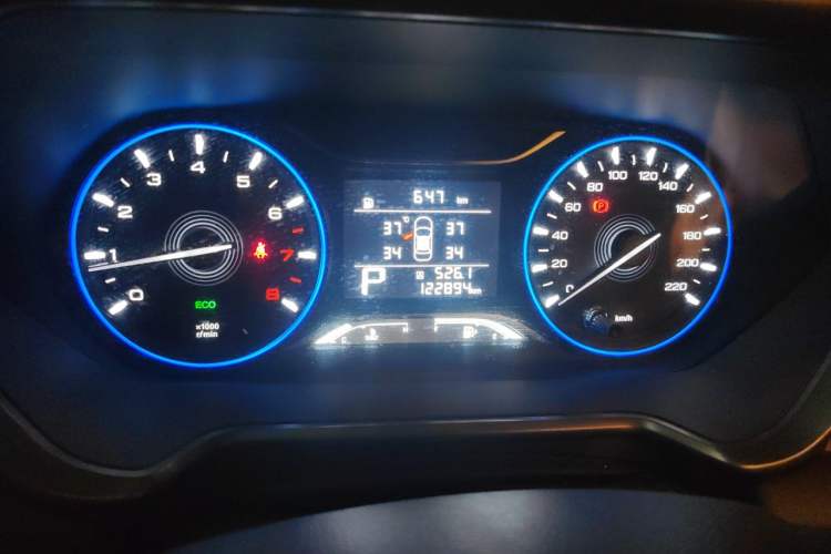 Used GAC Trumpchi GS4 2020 270T Automatic Elite Tech Edition Instrument Cluster