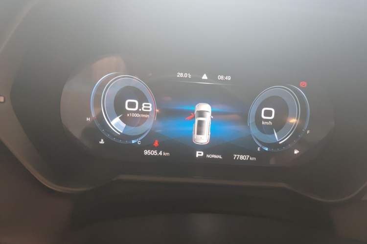 Used GAC Trumpchi GS4 2020 270T Automatic Luxury Smart Connectivity Version Instrument Cluster
