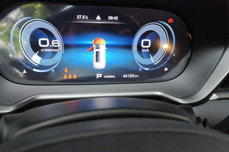 Used GAC Trumpchi GS4 2020 270T Automatic Smart Connectivity Edition Odometer Close Up