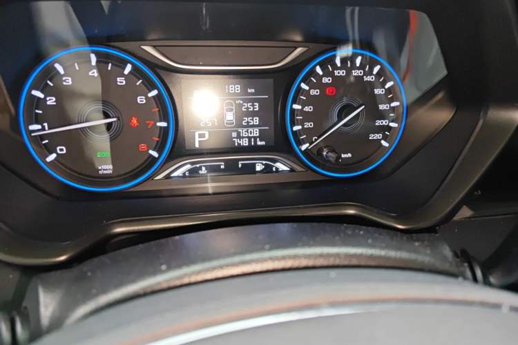 Used GAC Trumpchi GS4 2020 270T Automatic Elite Tech Edition Odometer Close Up