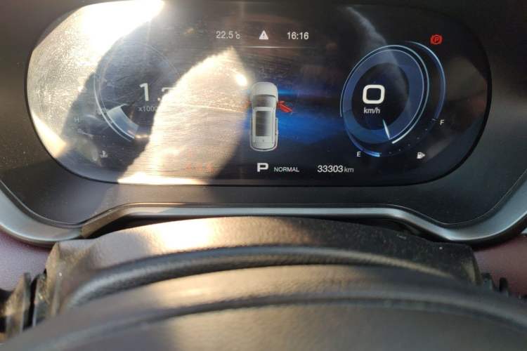 Used GAC Trumpchi GS4 2020 270T Automatic Smart Connectivity Edition Odometer Close Up