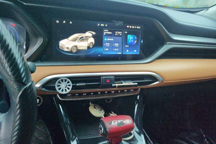 Used GAC Trumpchi GS4 2020 270T Automatic Luxury Edition Audio And AC Panel
