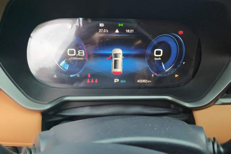 Used GAC Trumpchi GS4 2020 270T Automatic Luxury Edition Odometer Close Up
