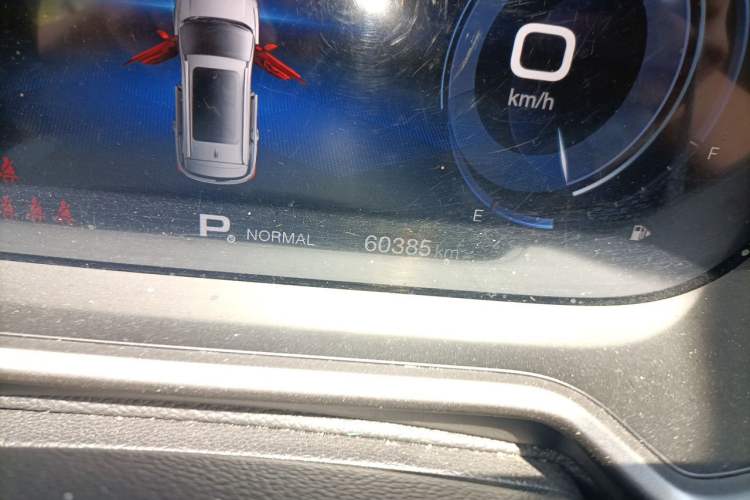 Used GAC Trumpchi GS4 2020 270T Automatic Smart Connectivity Edition Odometer Close Up