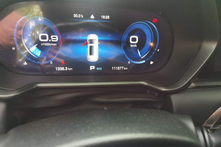 Used GAC Trumpchi GS4 2020 270T Automatic Smart Connectivity Edition Odometer Close Up