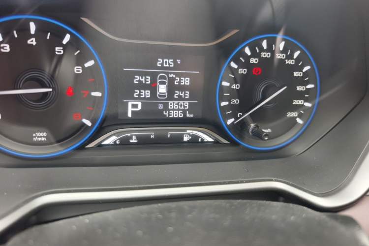 Used GAC Trumpchi GS4 2020 270T Automatic Elite Tech Edition Odometer Close Up