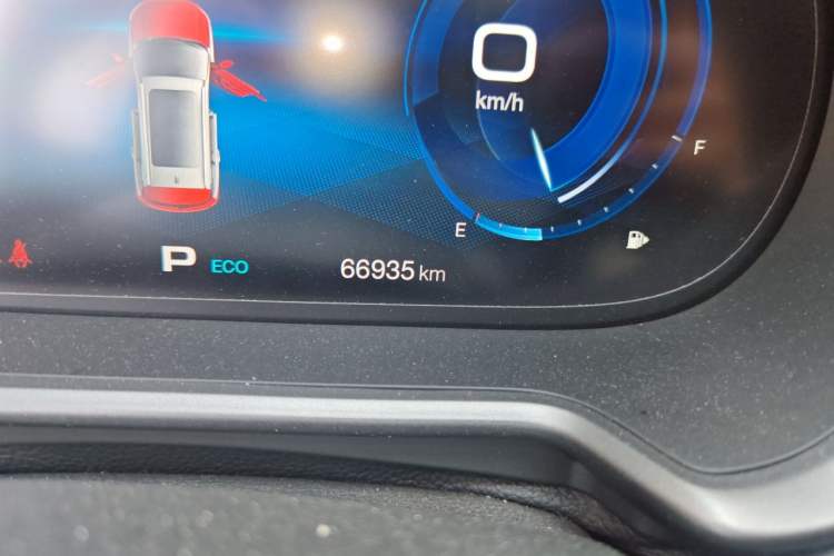 Used GAC Trumpchi GS4 2020 270T Automatic Smart Connectivity Edition Odometer Close Up