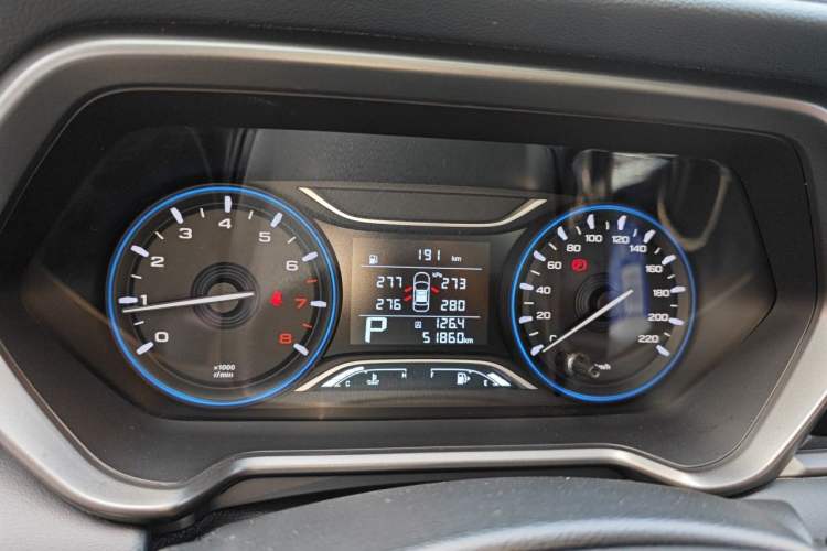 Used GAC Trumpchi GS4 2020 270T Automatic Elite Tech Edition Instrument Cluster