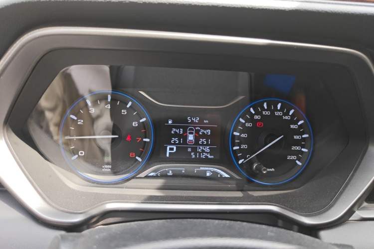 Used GAC Trumpchi GS4 2020 270T Automatic Elite Tech Edition Instrument Cluster
