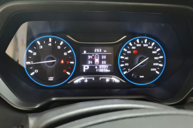 Used GAC Trumpchi GS4 2020 270T Automatic Elite Tech Edition Instrument Cluster