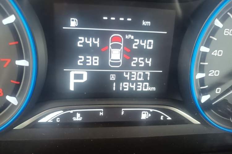 Used GAC Trumpchi GS4 2020 270T Automatic Elite Tech Edition Instrument Cluster
