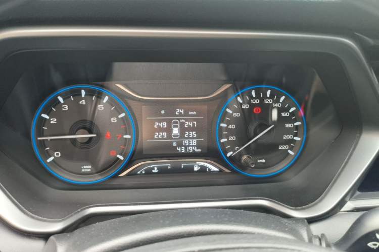 Used GAC Trumpchi GS4 2020 270T Manual Elite Edition Instrument Cluster