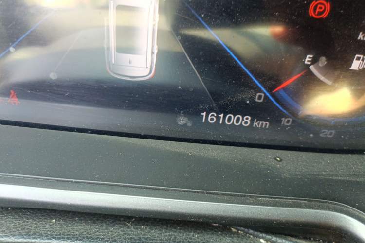 Used GAC Trumpchi GS4 2020 270T Automatic Smart Connectivity Edition Odometer Close Up