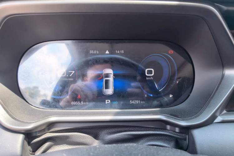 Used GAC Trumpchi GS4 2020 270T Automatic Smart Connectivity Edition Odometer Close Up
