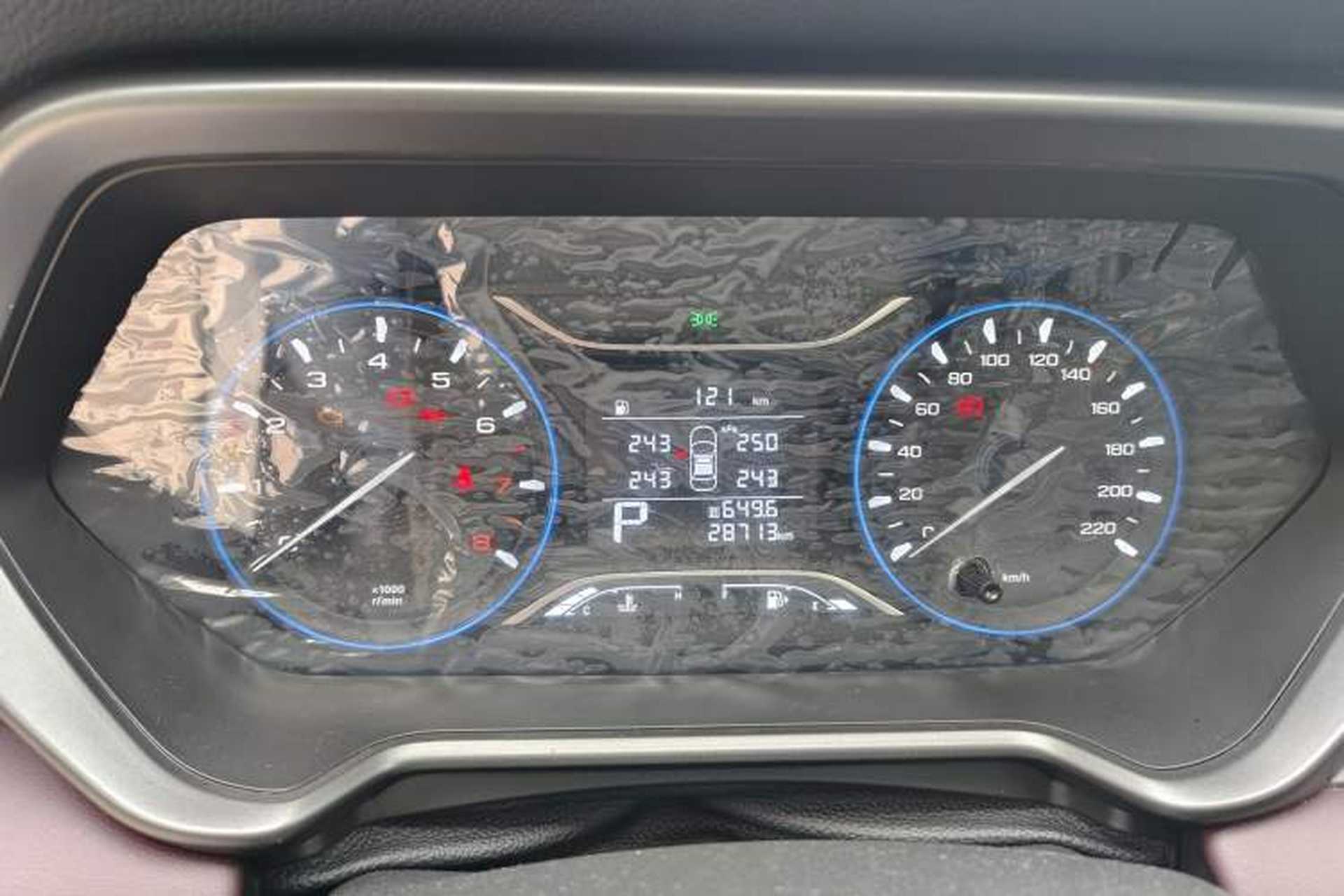 Used GAC Trumpchi GS4 2020 270T Automatic Elite Tech Edition Odometer Close Up