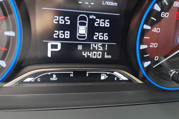 Used GAC Trumpchi GS4 2020 270T Automatic Elite Tech Edition Odometer Close Up