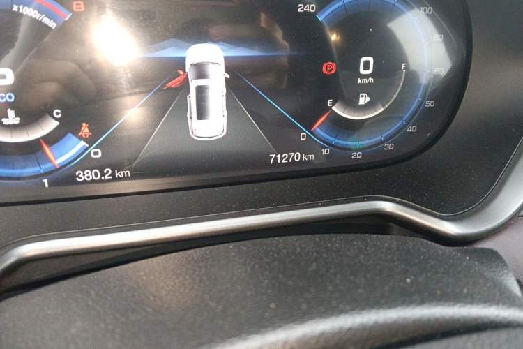 Used GAC Trumpchi GS4 2020 270T Automatic Smart Connectivity Edition Odometer Close Up