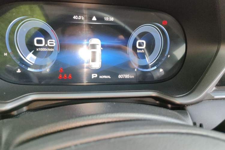 Used GAC Trumpchi GS4 2020 270T Automatic Smart Connectivity Edition Odometer Close Up