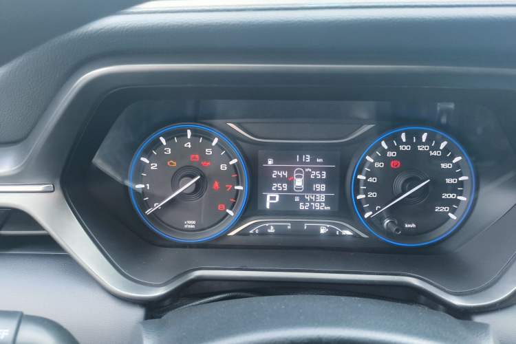 Used GAC Trumpchi GS4 2020 270T Automatic Elite Tech Edition Odometer Close Up